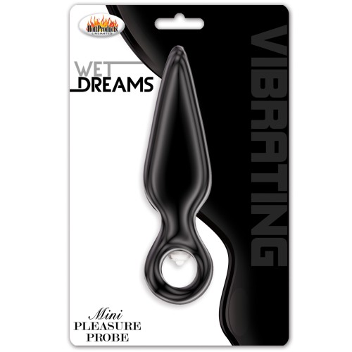 Wet Dreams Vibrating Mini Pleasure Probe Black