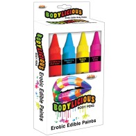 Bodylicious Edible Body Pens 4 Pack