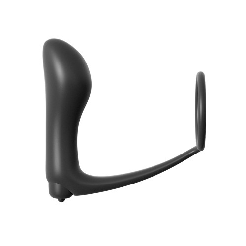 Ass Gasm Vibrating Plug with Cockring for Prostate Stimulation