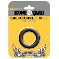 Boneyard 1.6" Silicone Ring - Black