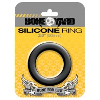 Boneyard Silicone Ring 2.0 Inch Black