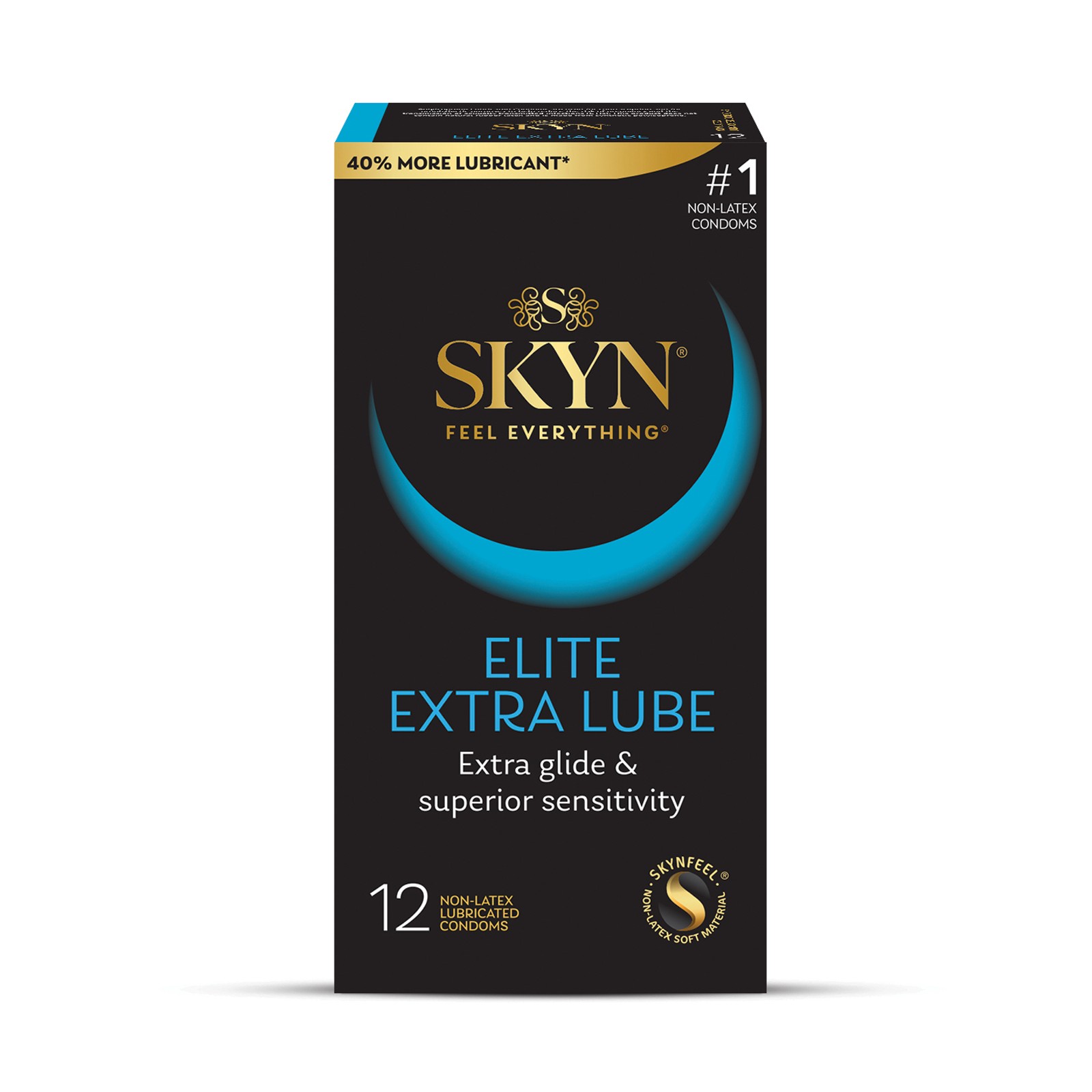 Condones Lifestyles SKYN Elite Extra Lubricados Paquete de 12