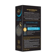 Condones Lifestyles SKYN Elite Extra Lubricados Paquete de 12