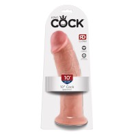 Dildo Realista King Cock de 10 Pulgadas - Juguete de Placer Supremo