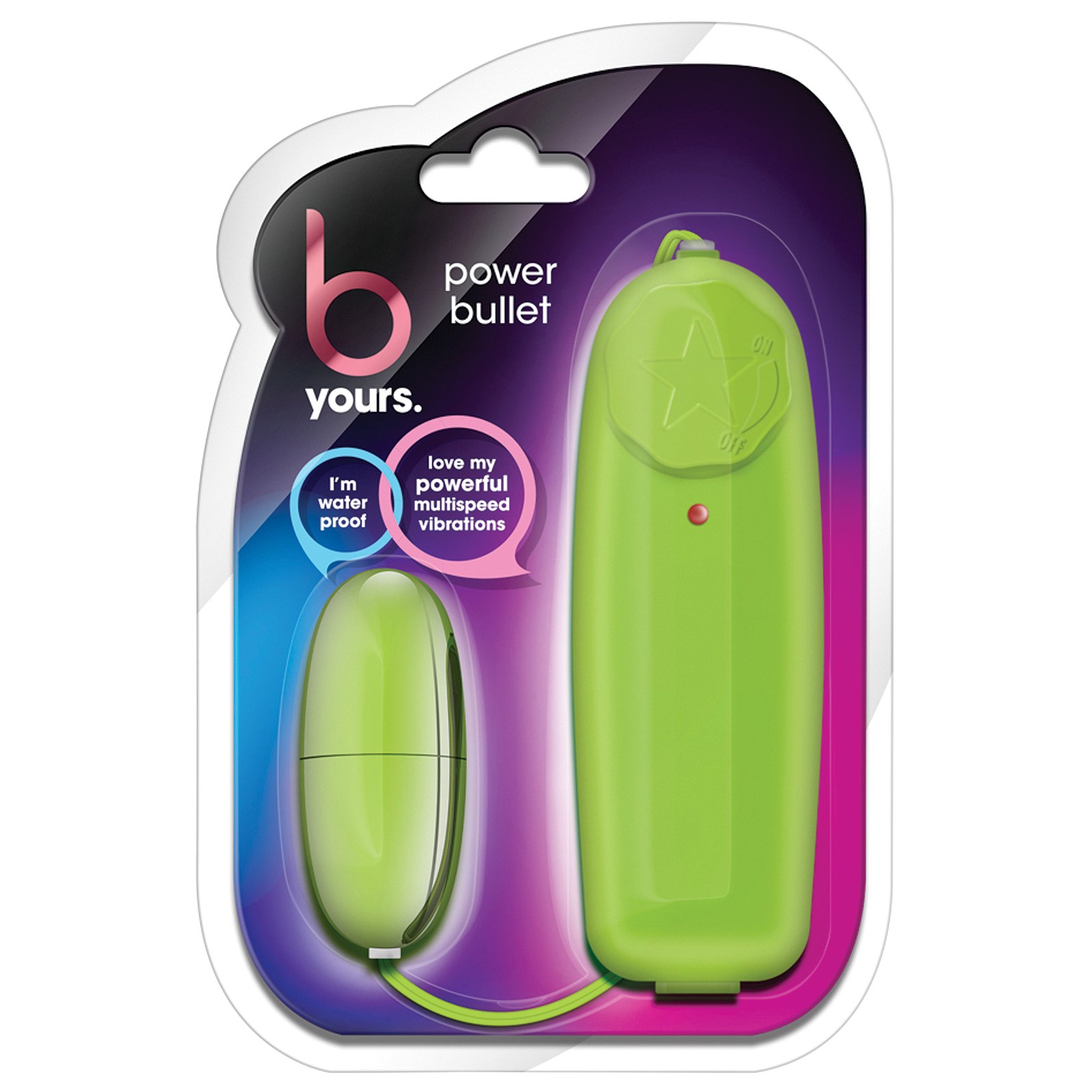 Blush B Yours Power Bullet Lime Green Edition