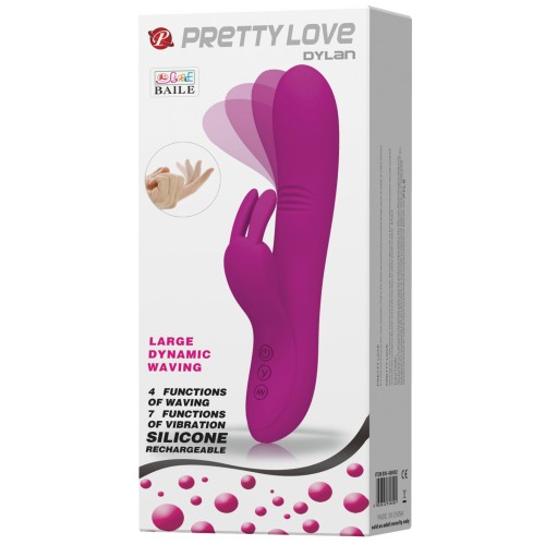 Vibrador Conejitos Pretty Love Dylan para Estimulación Máxima