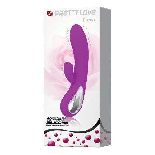 Pretty Love Elmer Rabbit 12 Function Vibrator