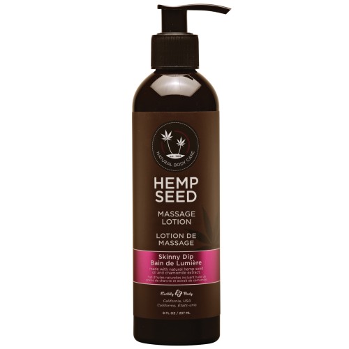 Earthly Body Hemp Seed Massage Lotion