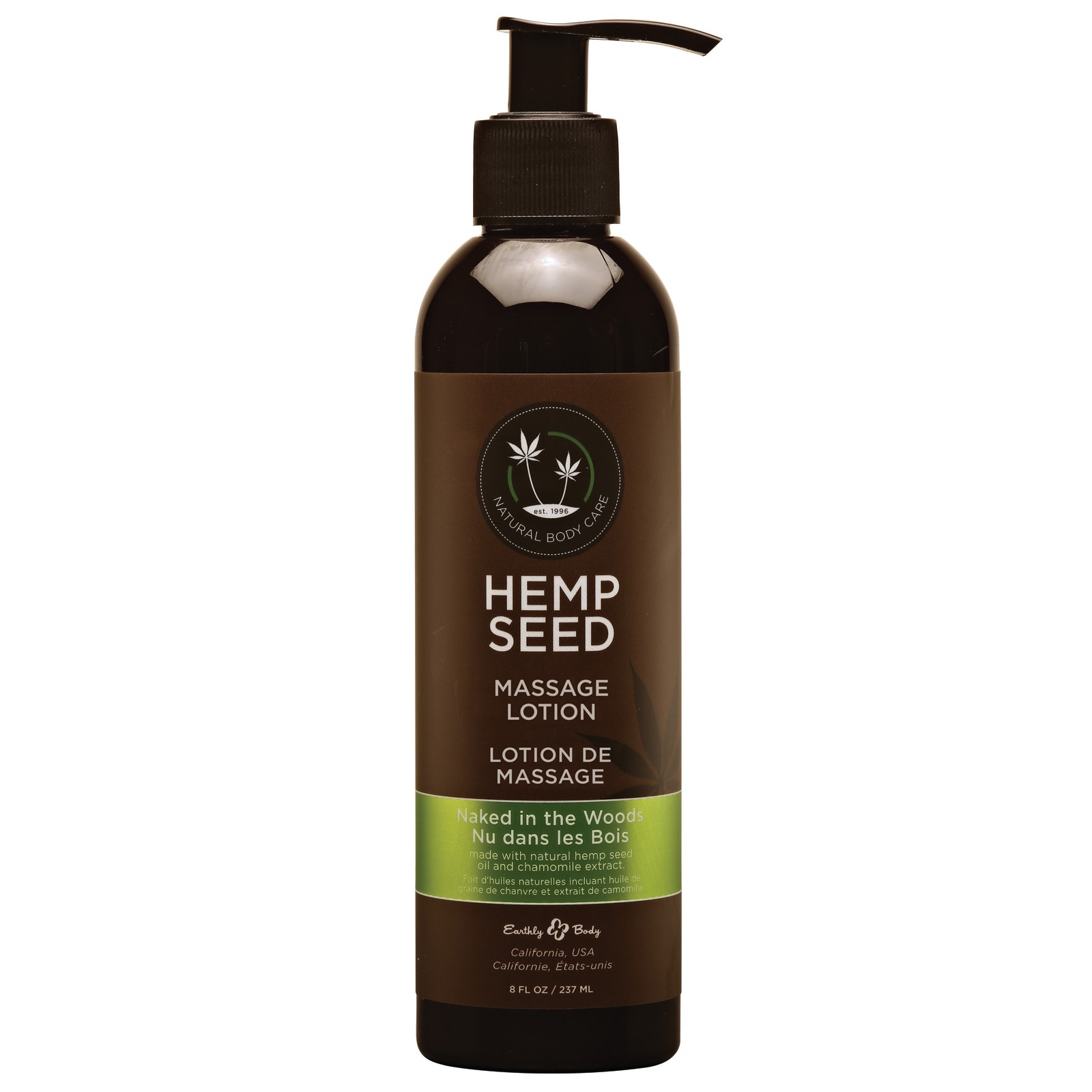 Earthly Body Hemp Seed Massage Lotion for Deep Relaxation