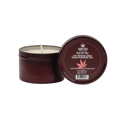 Earthly Body Suntouched Hemp Candle Isle of You