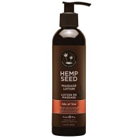 Earthly Body Hemp Seed Massage Lotion Isle of You 8 oz