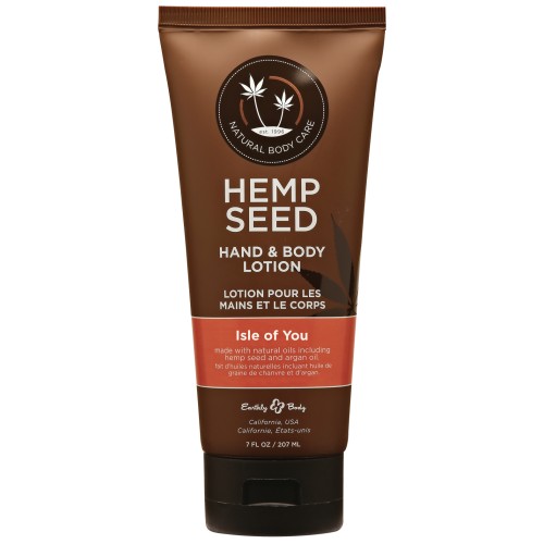 Hemp Seed Hand and Body Lotion for Soft Skin