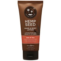 Hemp Seed Hand and Body Lotion for Soft Skin