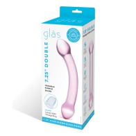 Dildo de Vidrio Double Trouble Púrpura