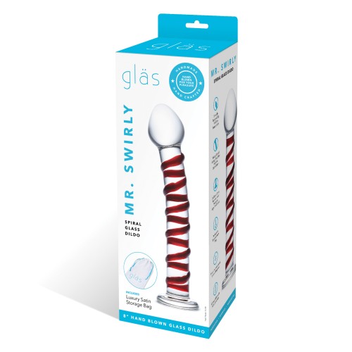 Dildo de Cristal Mr. Swirly para Máximo Placer