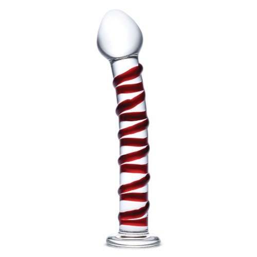 Mr. Swirly Glass Dildo for Maximum Pleasure