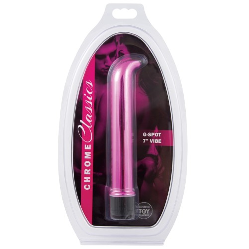 Chrome Classics 7" G-Spot Vibrator