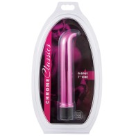 Vibrador G-Spot 7" Chrome Classics