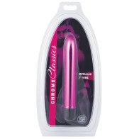 Chrome Classics 7" Vibe Pink by Erotic Toy Company