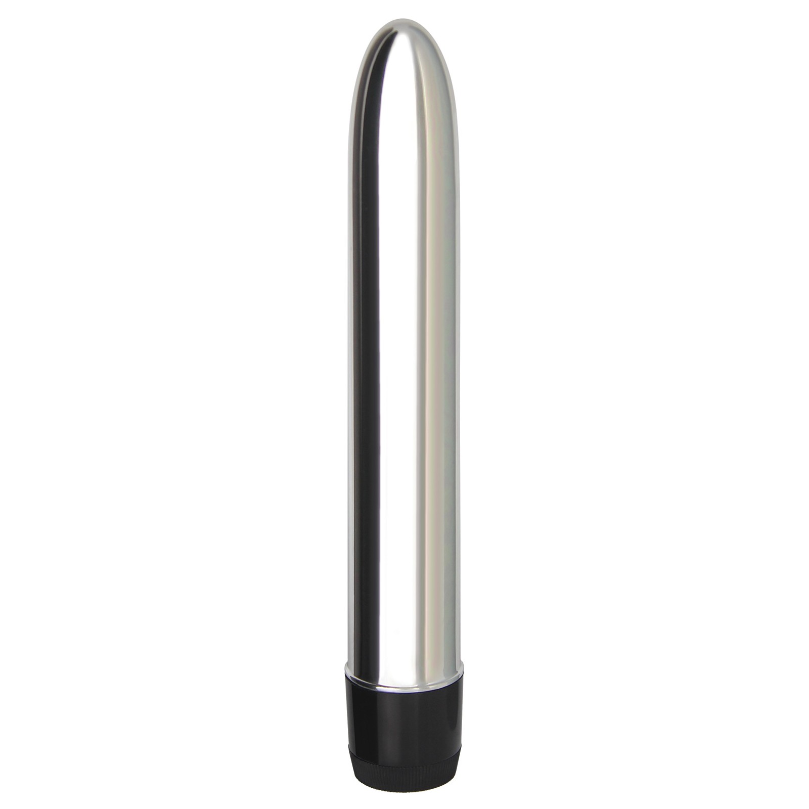 Erotic Toy Company Chrome Classics Vibrador de 7" Plata