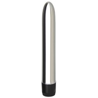 Erotic Toy Company Chrome Classics Vibrador de 7" Plata