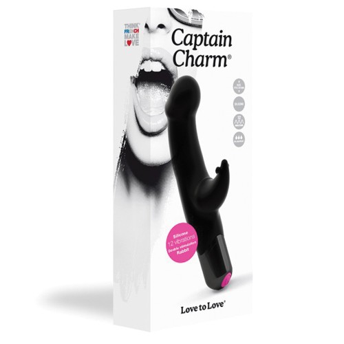 Conejito Love to Love Captain Charm Negro