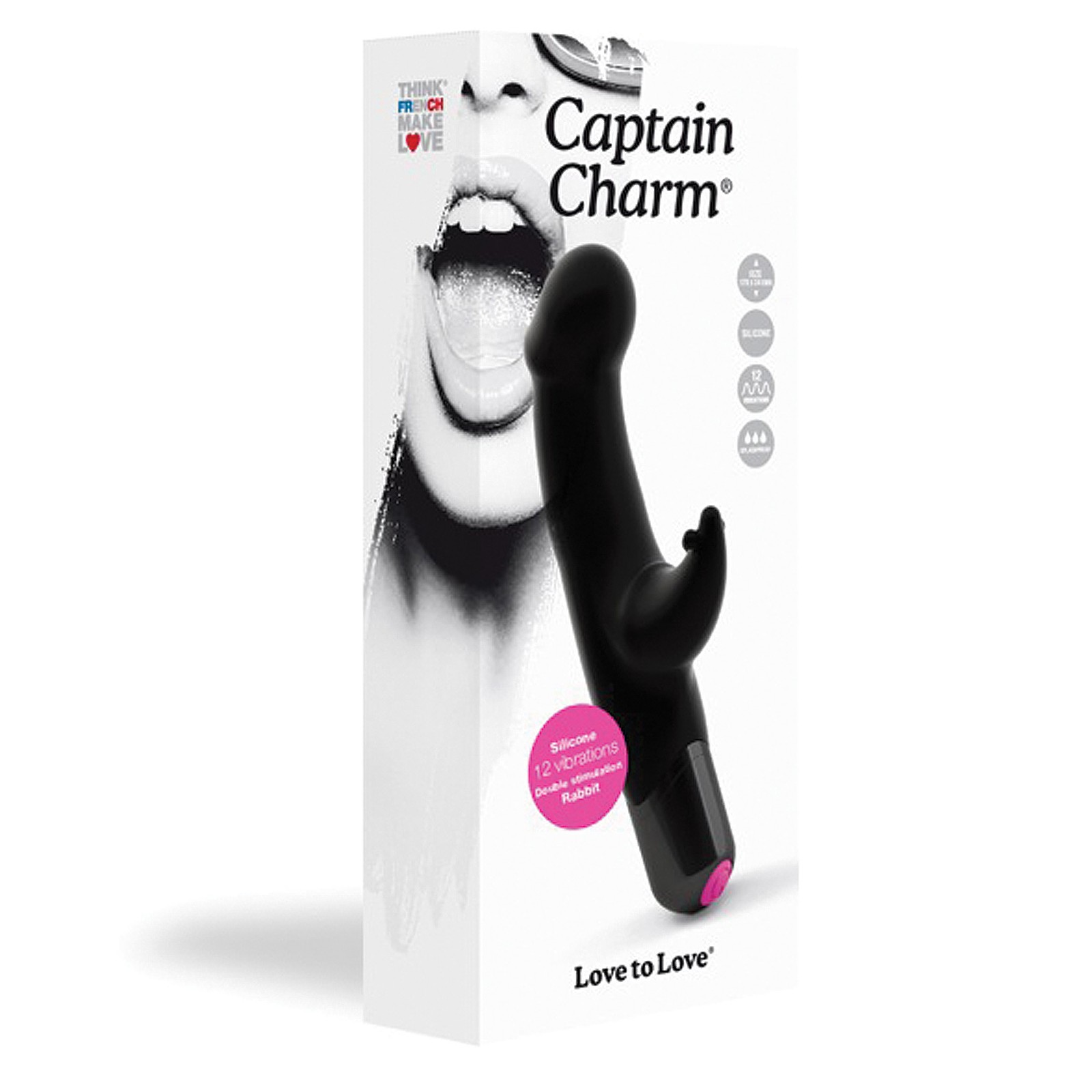 Conejito Love to Love Captain Charm Negro