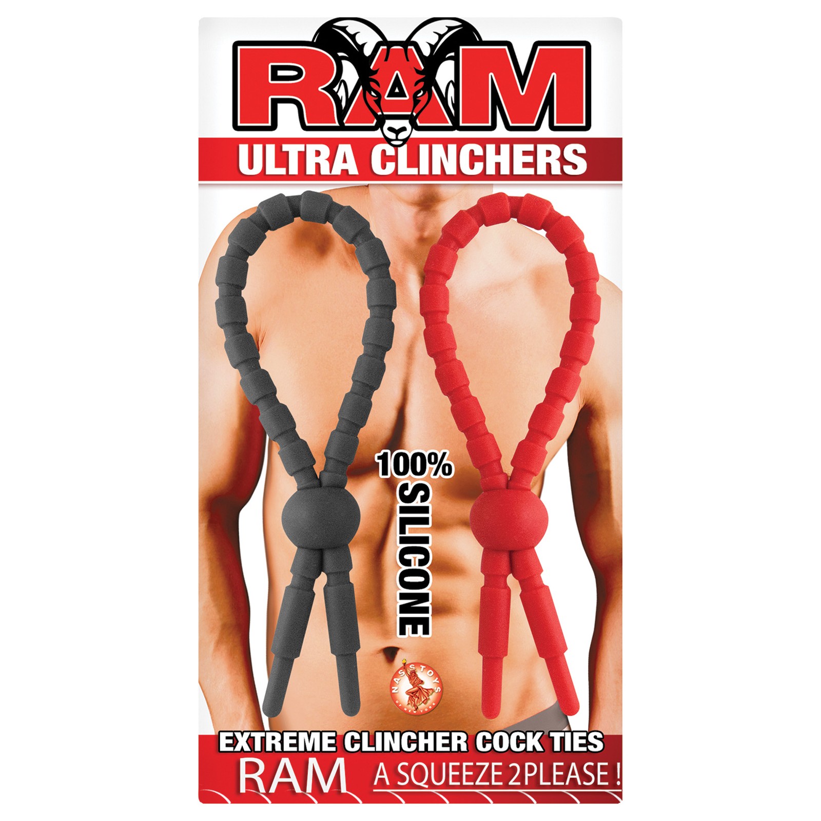 Conjunto de Anillos para Pene RAM Ultra Clinchers para Máximo Desempeño