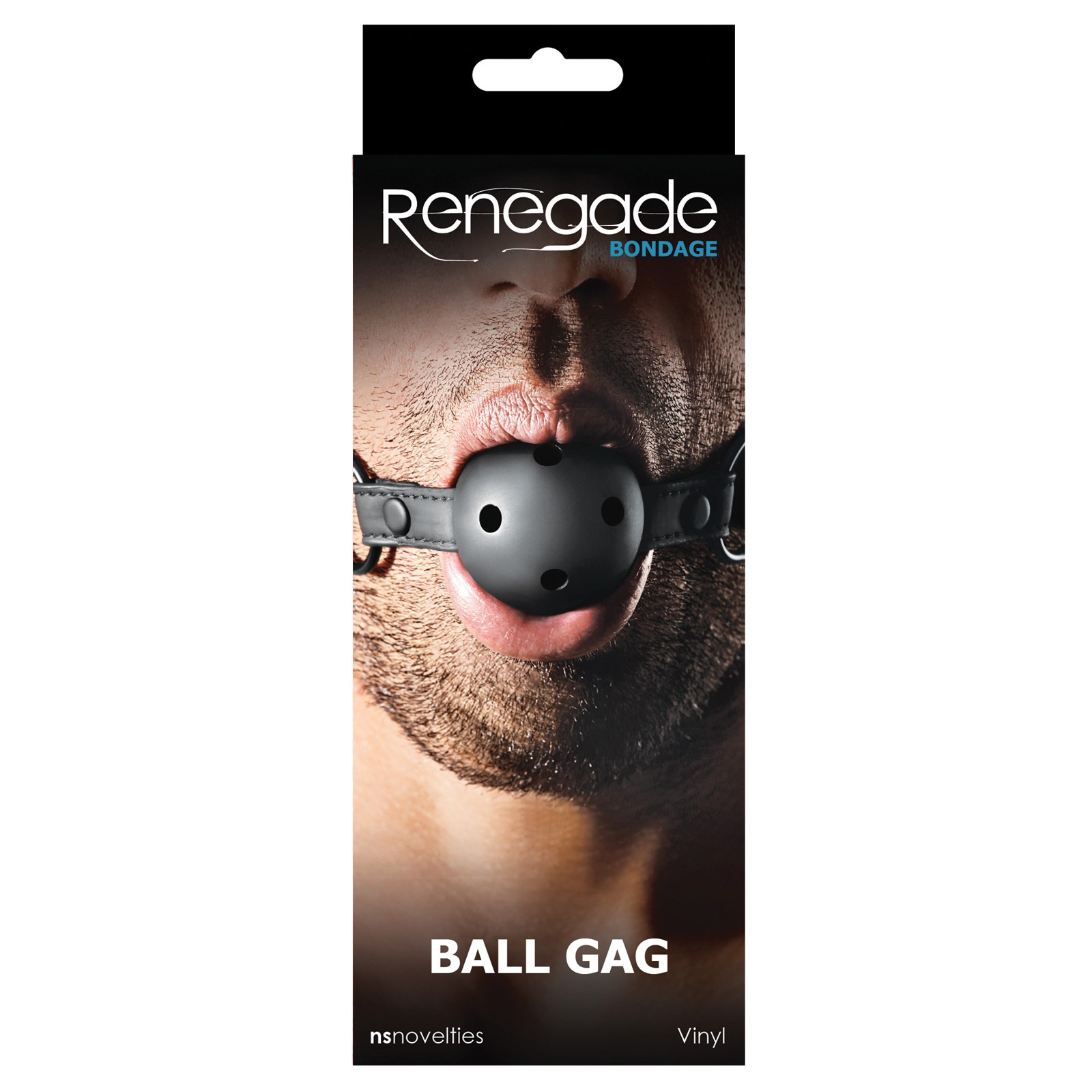 Gag de Bondage Renegade - Negro