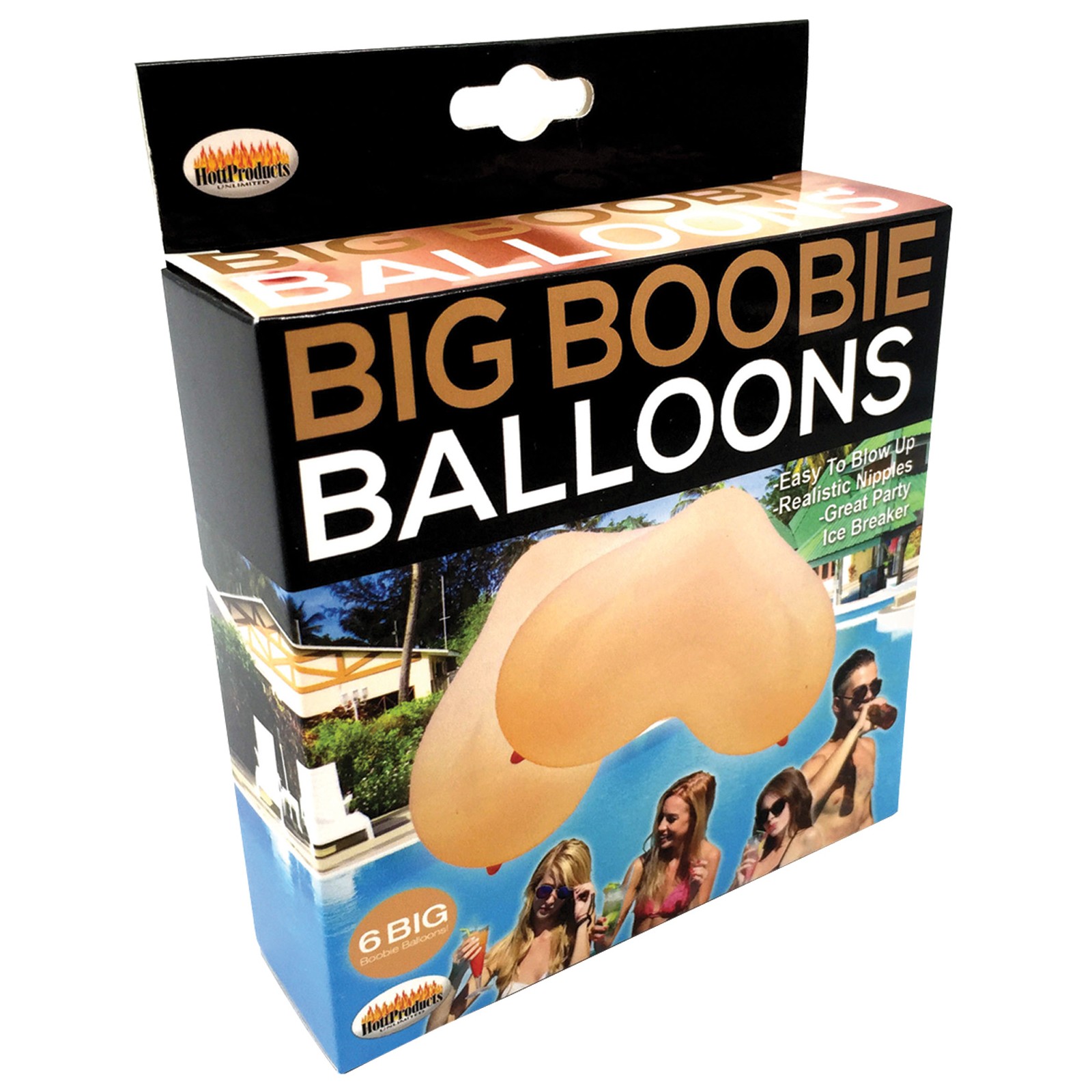 Big Boobie Balloons - Flesh Colors for Fun