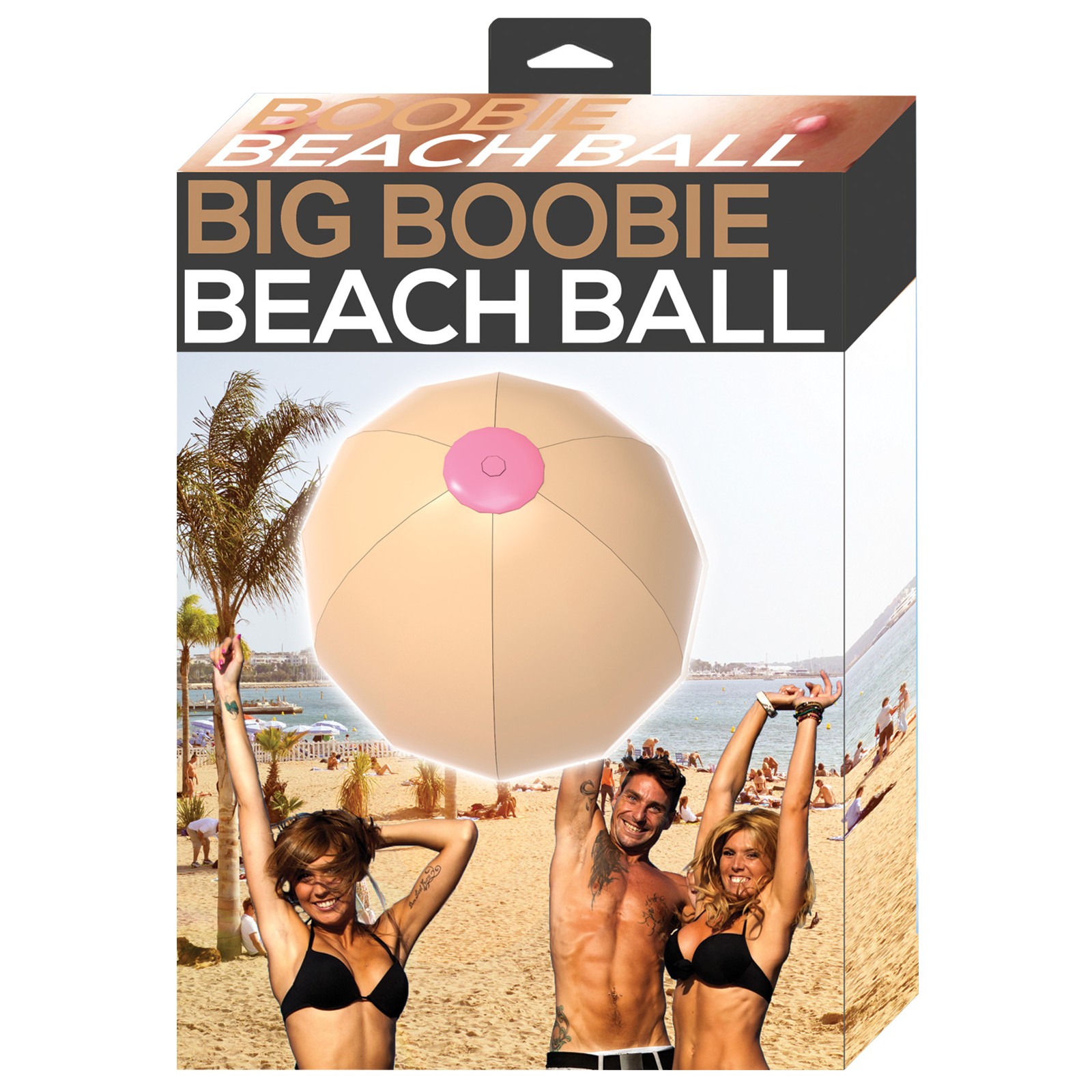 Big Boobie Beach Ball Fun