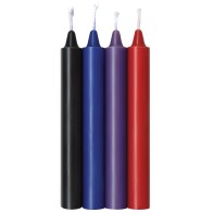 The 9's Melt Sensual Warm Drip Candles - Pack of 4