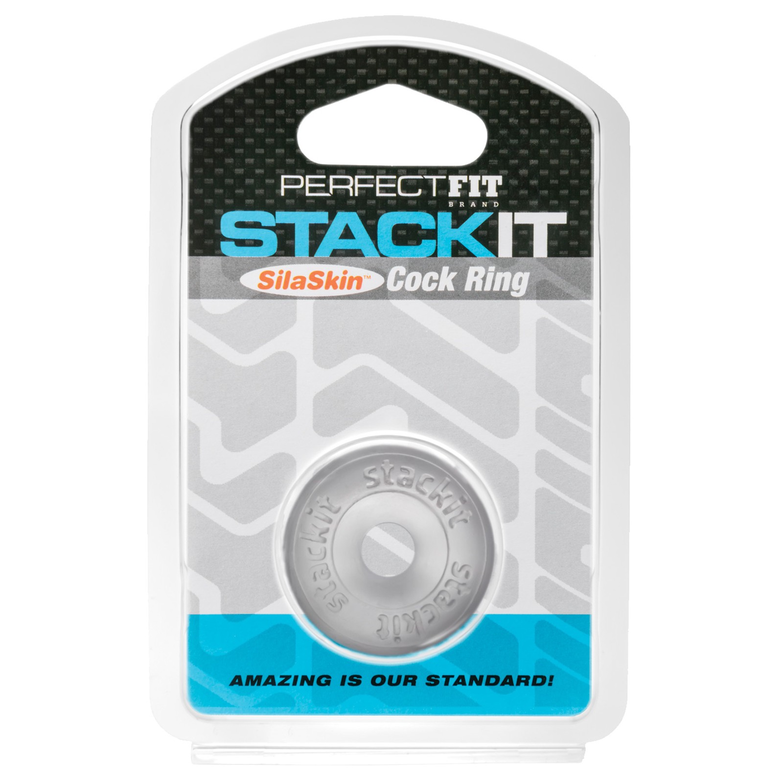 Anillo para el Pene Perfect Fit Stackit - Transparente