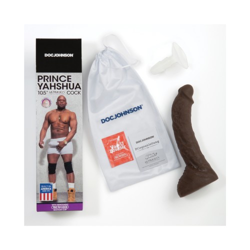 Prince Yahshua Ultraskyn 10.5 Inch Cock Chocolate