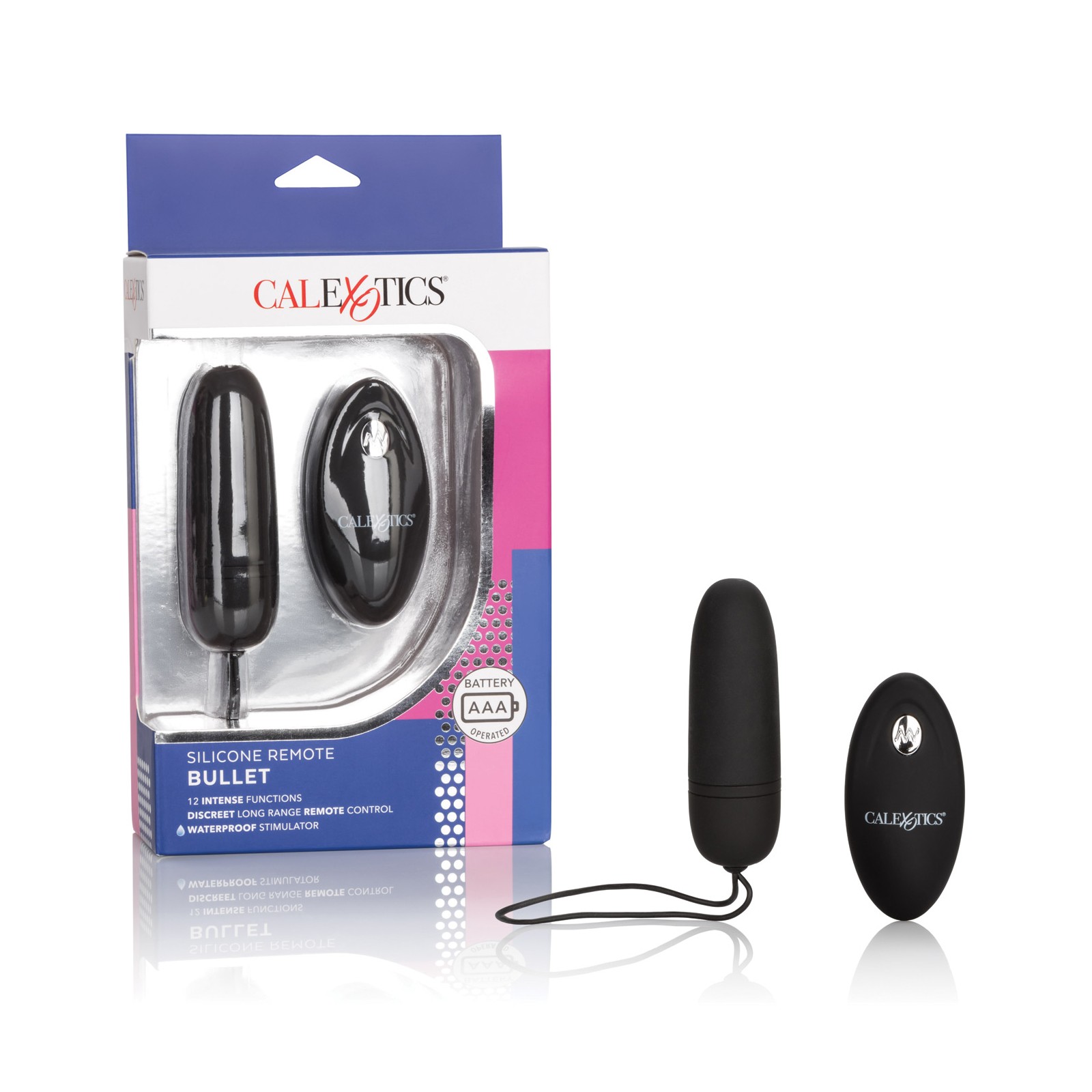 Silicone Remote Bullet Black