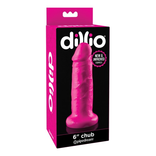 Dildo Dillio 6" Chub Rosa para Placer Máximo