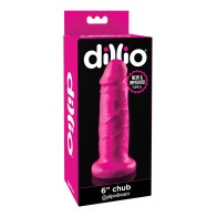 Dildo Dillio 6" Chub Rosa para Placer Máximo