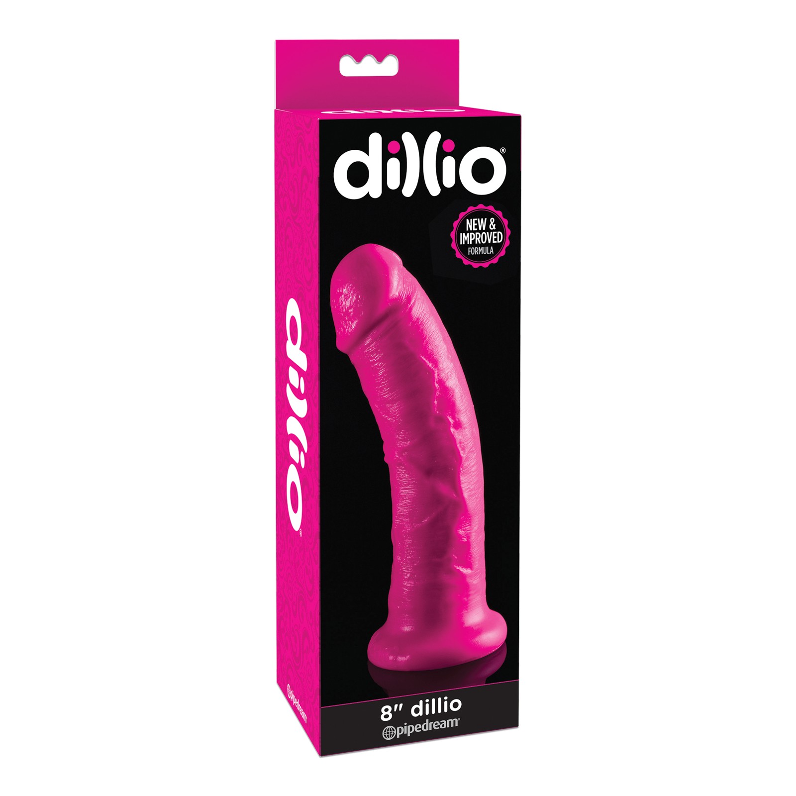 Dildo Realista de 8" - Rosa