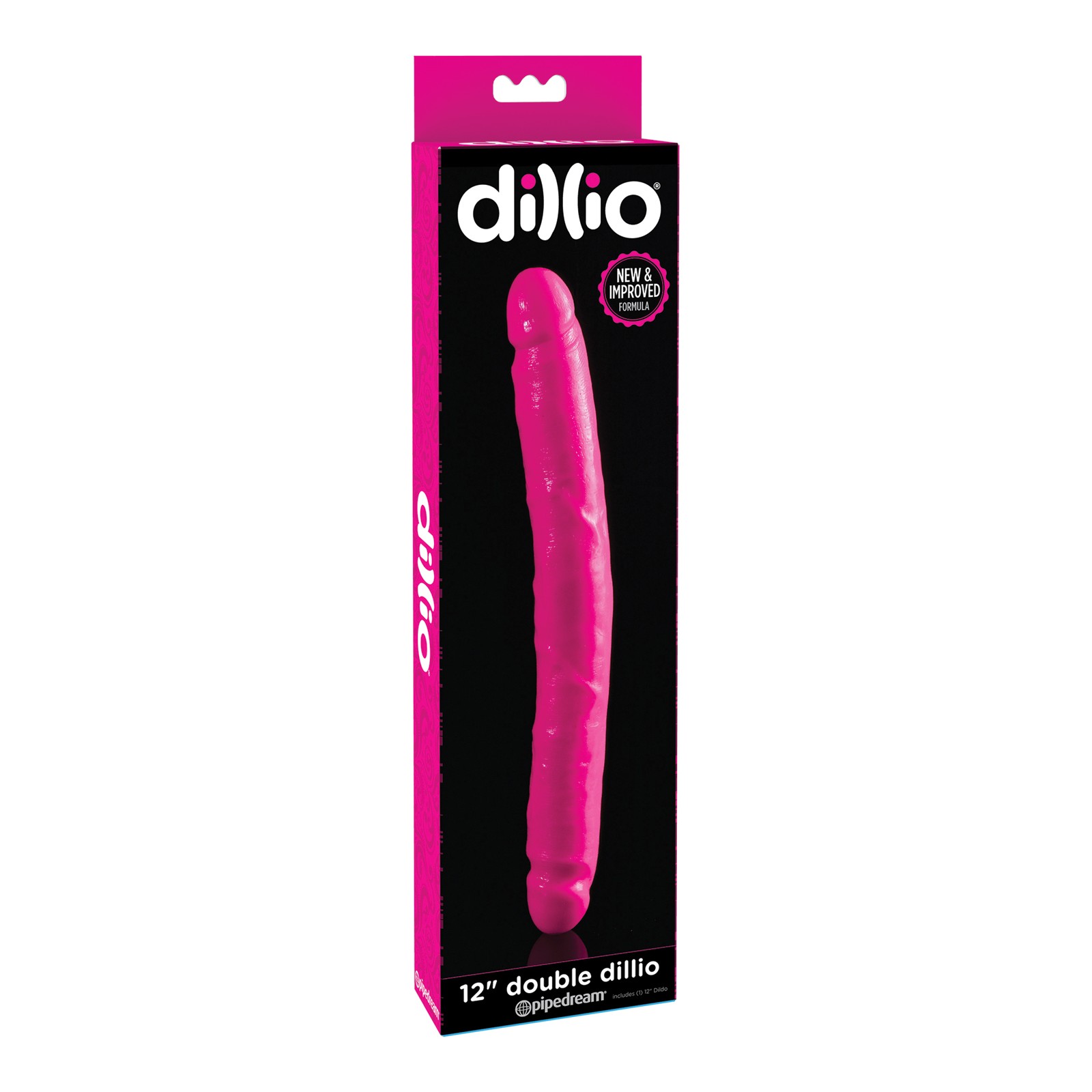 Dillio 12 Double Dillio Pink