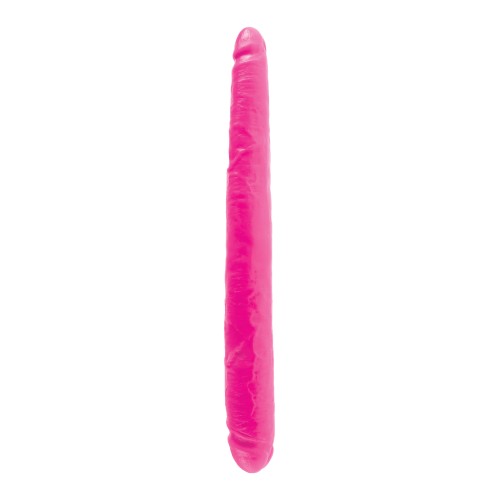 Dillio 16 Inch Double Ended Dildo in Pink