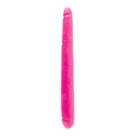 Dillio 16 Inch Double Ended Dildo in Pink