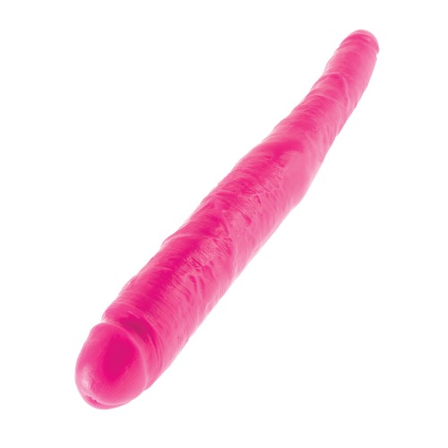 Dillio 16 Inch Double Ended Dildo in Pink