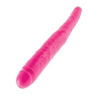 Dillio 16 Inch Double Ended Dildo in Pink