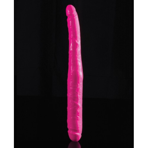 Dillio 16 Inch Double Ended Dildo in Pink