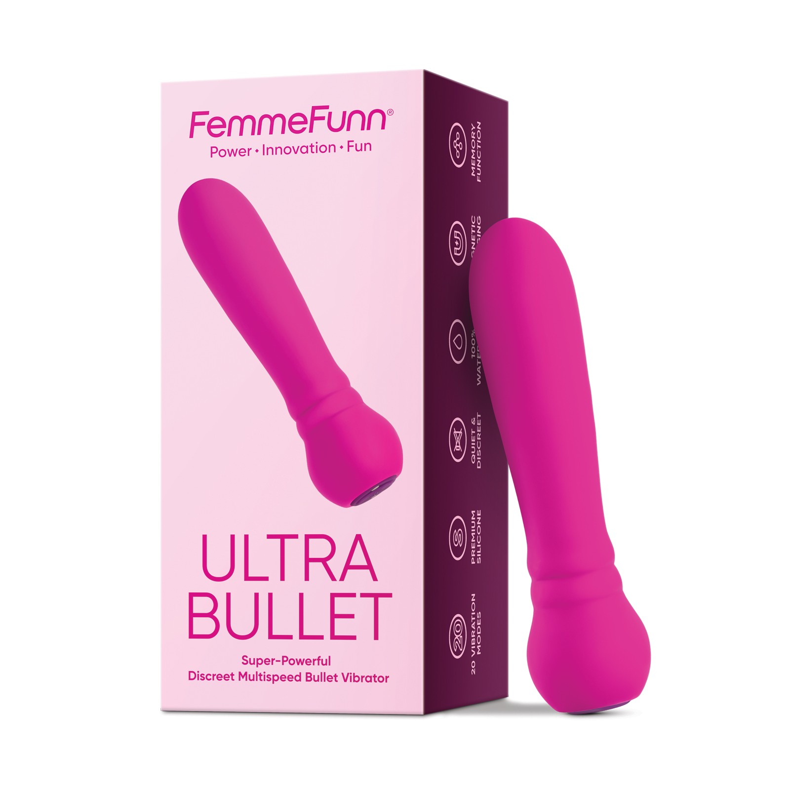 Masajeador Femenino Funn Ultra Bullet Rosa