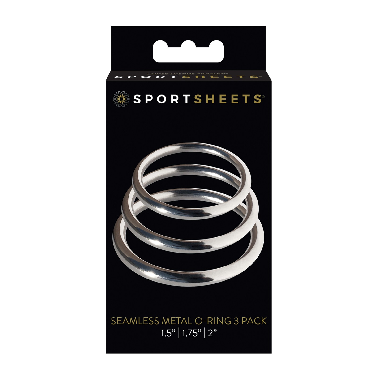 Anillo de Metal Sportsheets - Paquete de 3