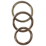 Sportsheets Metal O Ring - Pack of 3