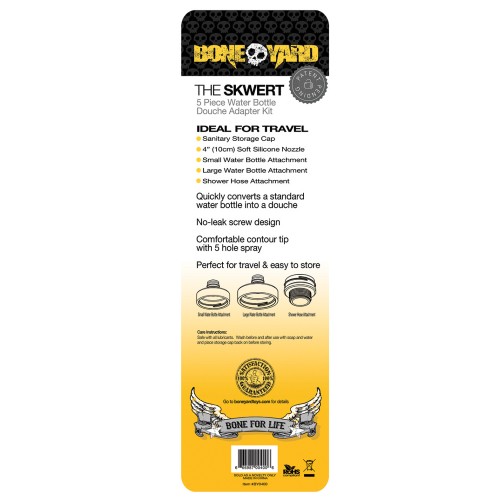 Boneyard Skwert Douche Adaptor Kit 5 pc