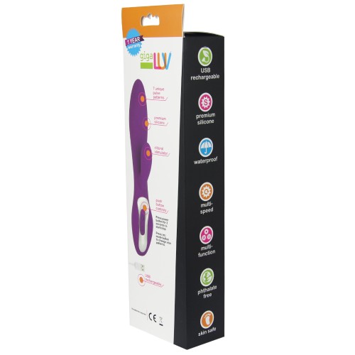 GigaLuv Vega Duplex - Rechargeable Pleasure in Purple