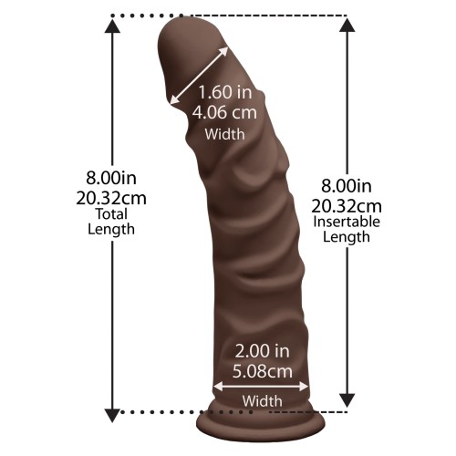 The D 8-Inch Ragin D - Chocolate